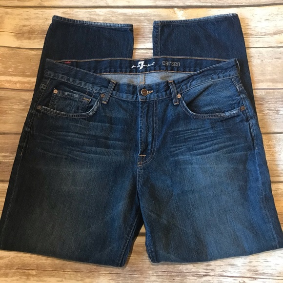 7 For All Mankind Other - 7FAMK sz36 “Carsen” Men’s Jeans